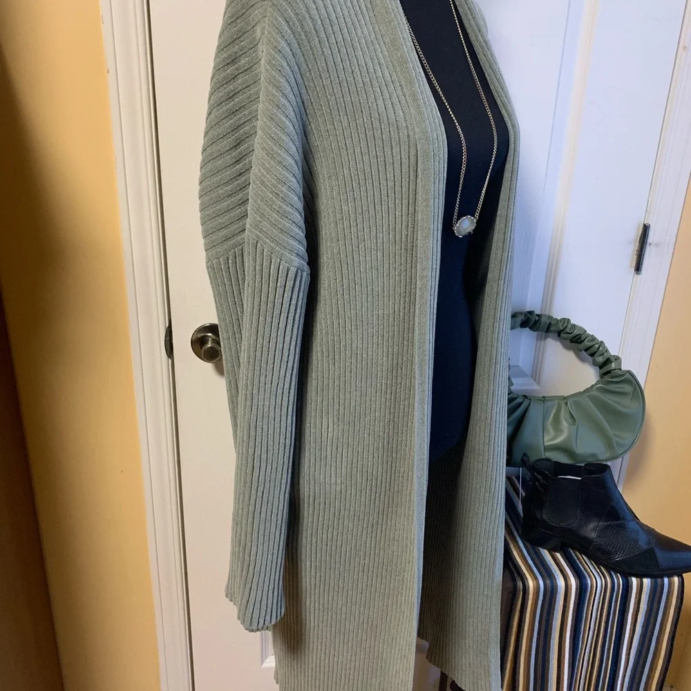 Dynamite lounge Ribbed Open Cardigan - Picture 2 of 7